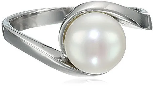 Anillo en Plata con Perla de Agua Dulce
