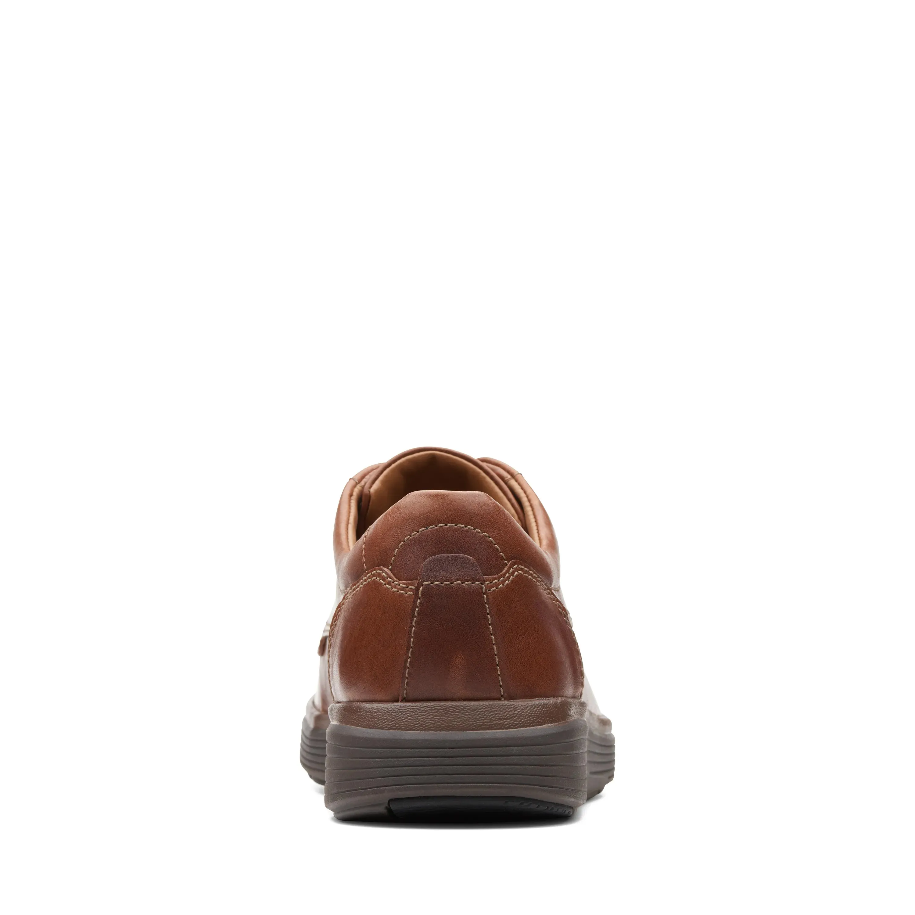 CLARKS | ZAPATOS DERBY HOMBRE | UN ABODE EASE DARK TAN LEATHER | MARRÓN