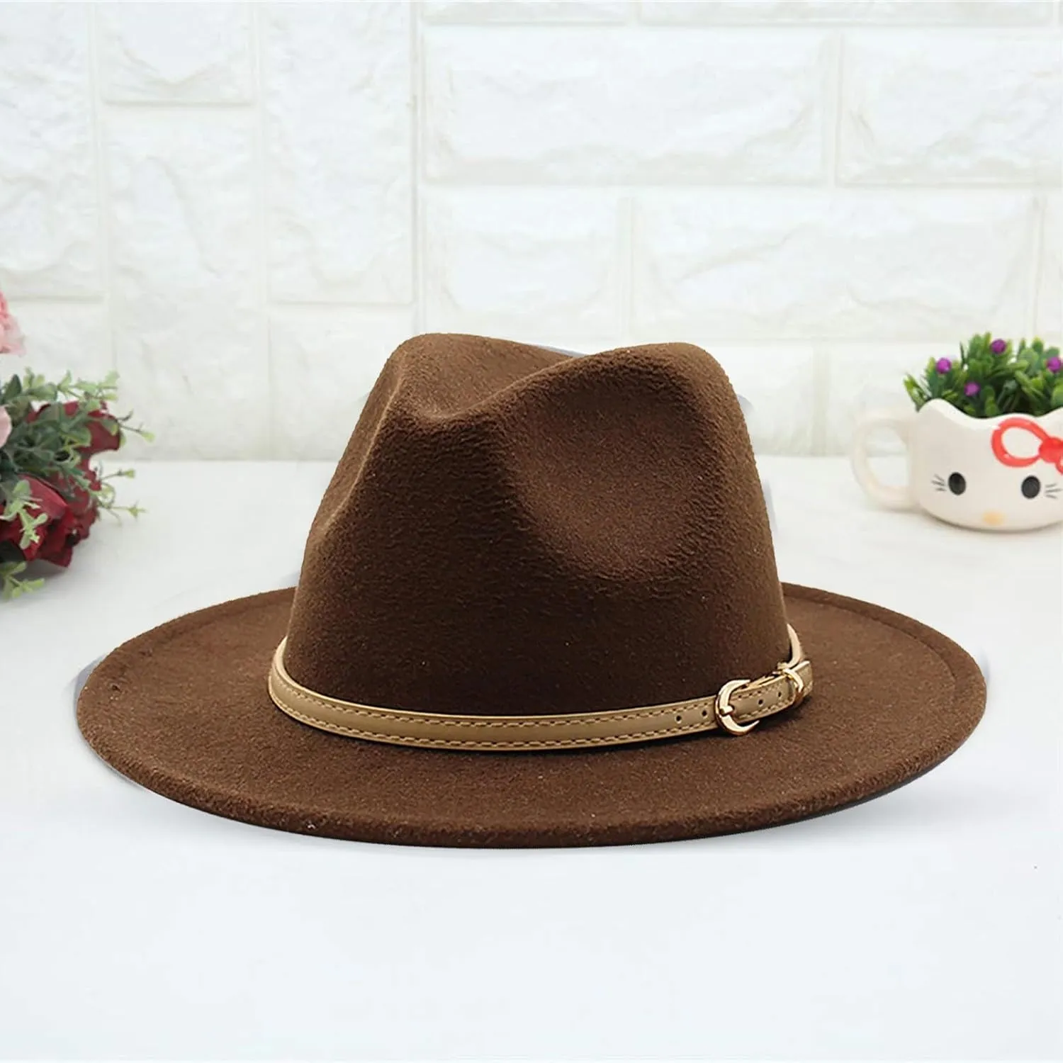 Fedora Hats for Men Wide Brim Panama Hat with Classic Belt Panama Hats for Women Fedora Hats for Men Large