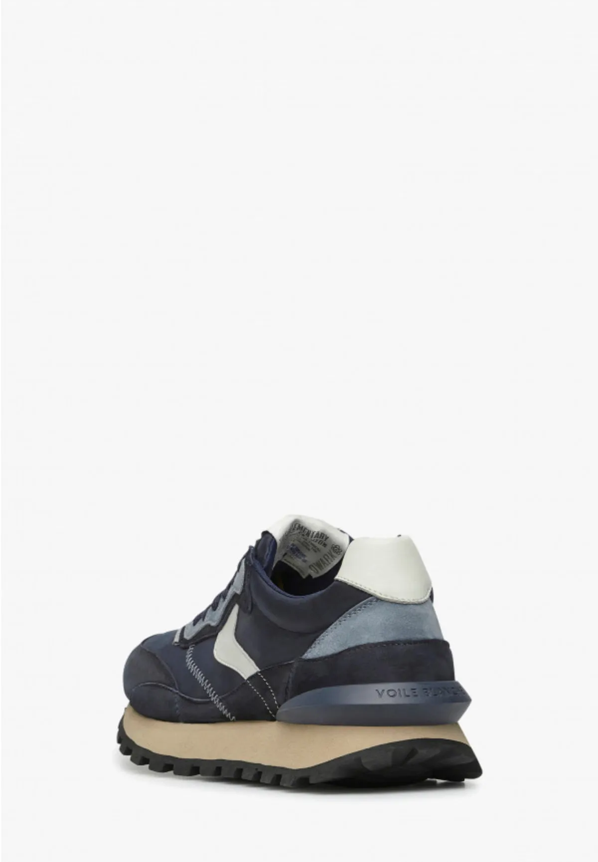 VOILE BLANCHE | SNEAKERS HOMBRE | QWARK HYPE MAN SUEDE/NYLON BLUE NAVY | AZUL